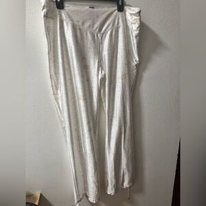 Adidas Missy Elliott Respect me line Elegant White and Gold Women's Pants L